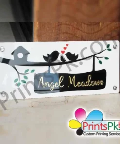 Royal House Name Plate