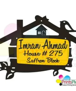 House Name Plate Customized House Number Plates