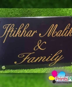 Personalized House Name Plate