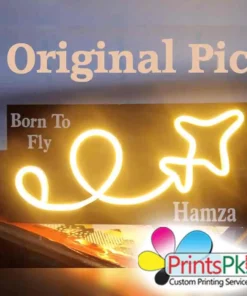 Alternative view of Born To Fly Neon Sign