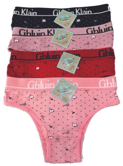  V Shape Cotton Panties for Girls
