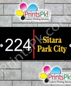 Aashiyana Name Plate