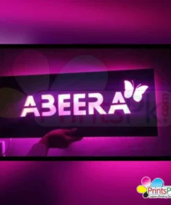 Personalized Led Name frame