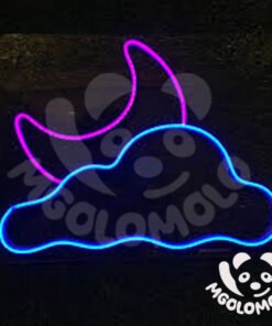 Moon & Cluod Neon