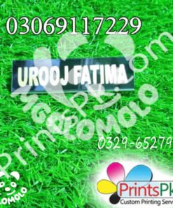 Rectangle Shape Flat Name Badges