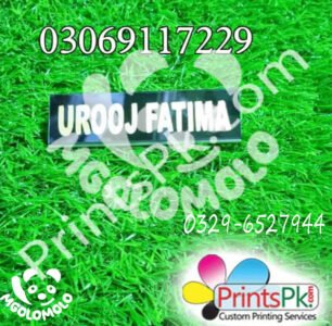 Rectangle Shape Flat Name Badges