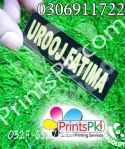 Alternative view of Rectangle Shape Flat Name Badges