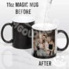 Customized Magic Mug Color Changing Photo Cup