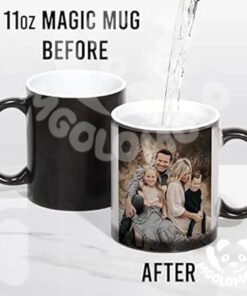Customized Magic Mug Color Changing Photo Cup